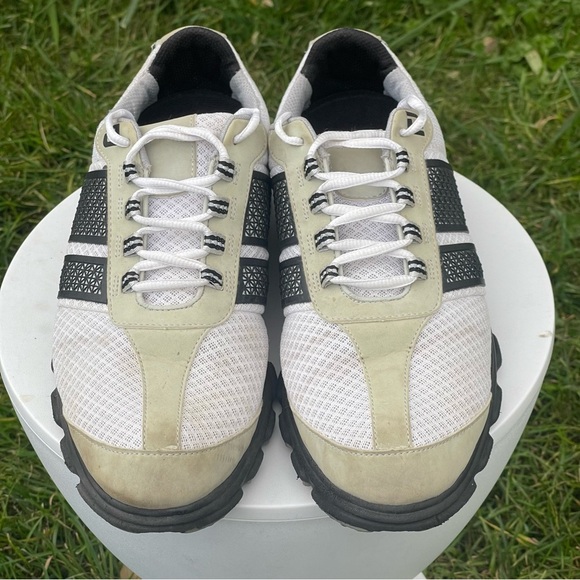 FootJoy Superlites Golf Shoes Mens 10 M Black White Spikeless Lightweight 58176 main image 6